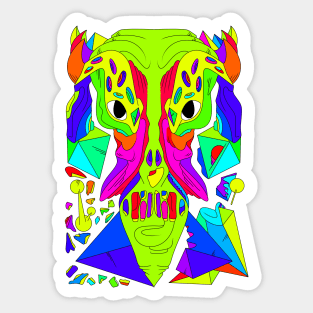 Animal Head Sticker